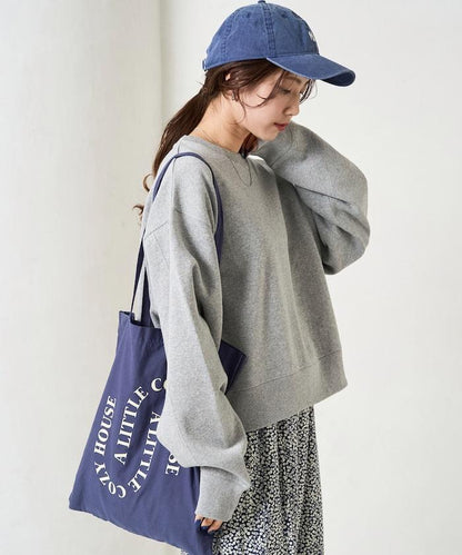 厚重款寬鬆短款衛衣