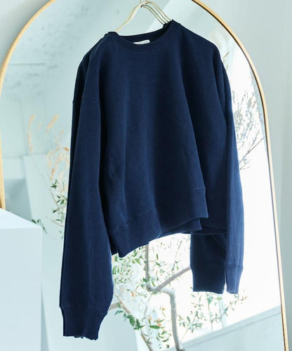 厚重款寬鬆短款衛衣