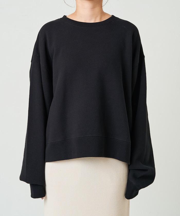 厚重款寬鬆短款衛衣