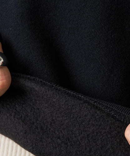 厚重款寬鬆短款衛衣