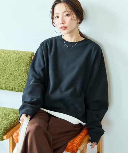 厚重款寬鬆短款衛衣