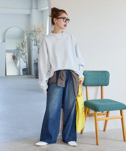 厚重款寬鬆短款衛衣