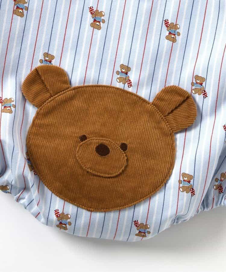 tiny bear 條紋與格子連體衣