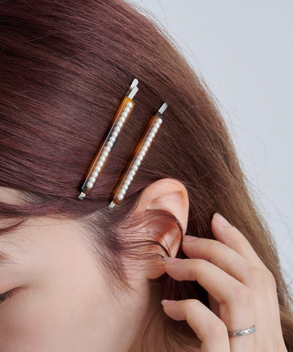 【Kastane】【fiw.】珍珠髮夾套裝