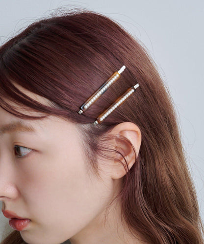 【Kastane】【fiw.】珍珠髮夾套裝