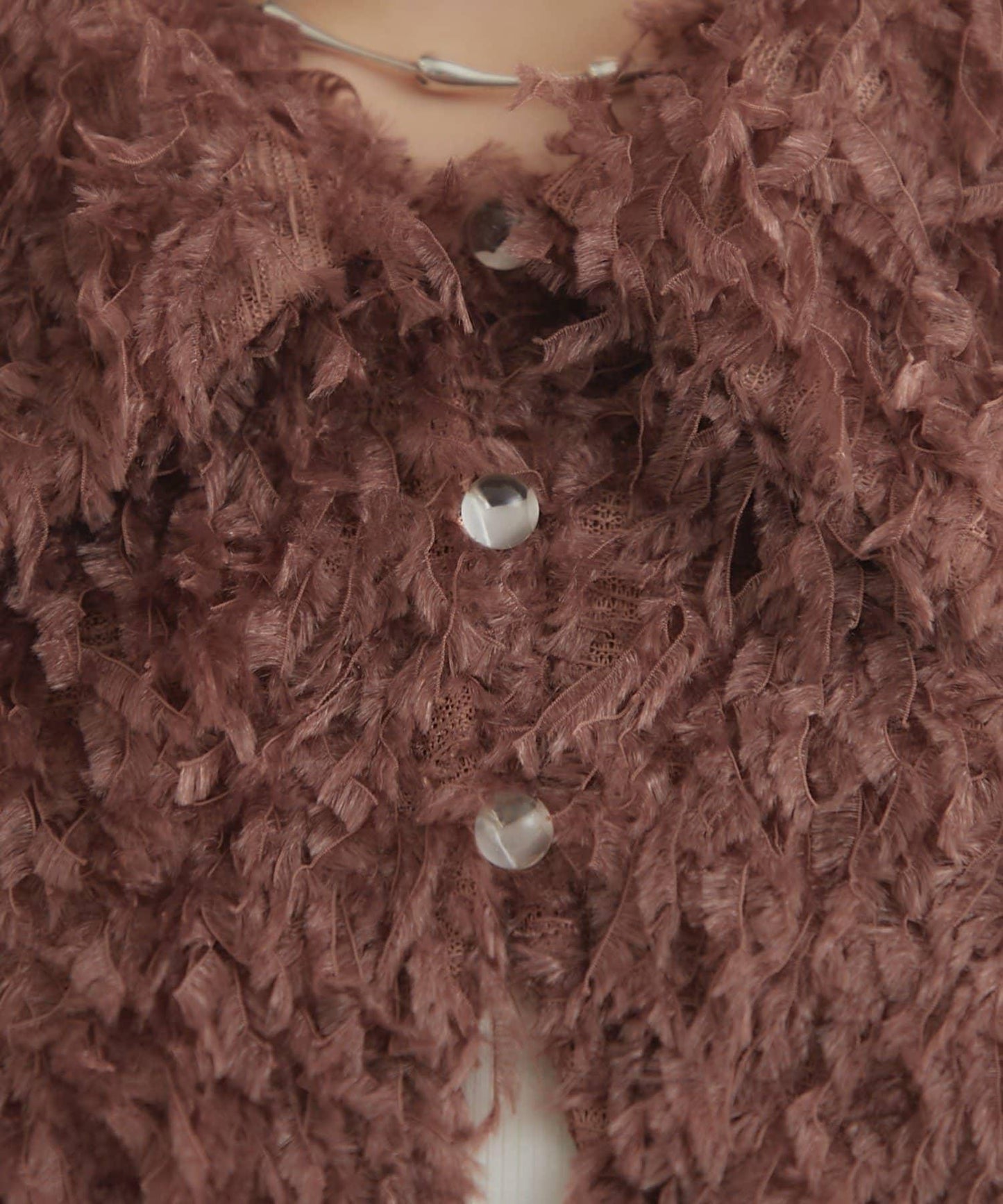 【mystic】帶領羽毛短外套