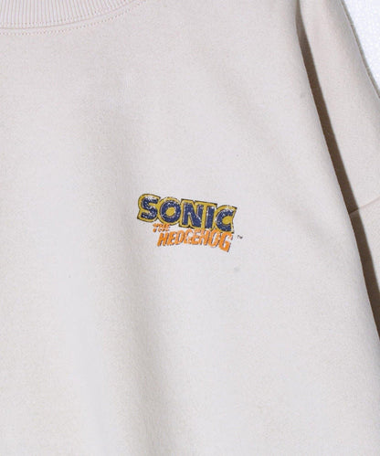 【SONIC/ソニック】男女同款復古風加絨衛衣