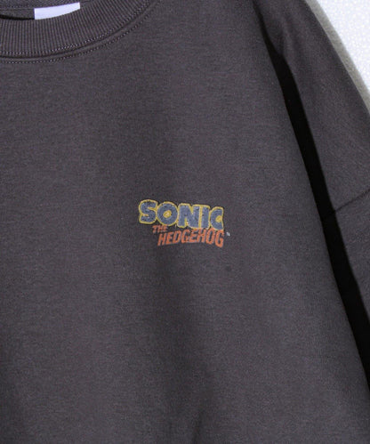 【SONIC/ソニック】男女同款復古風加絨衛衣