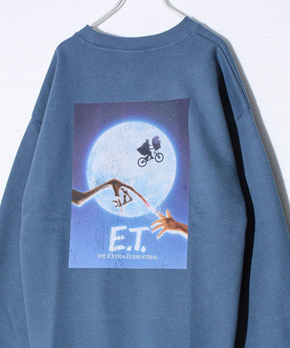 【E.T. & JAWS】男女同款復古風加絨衛衣