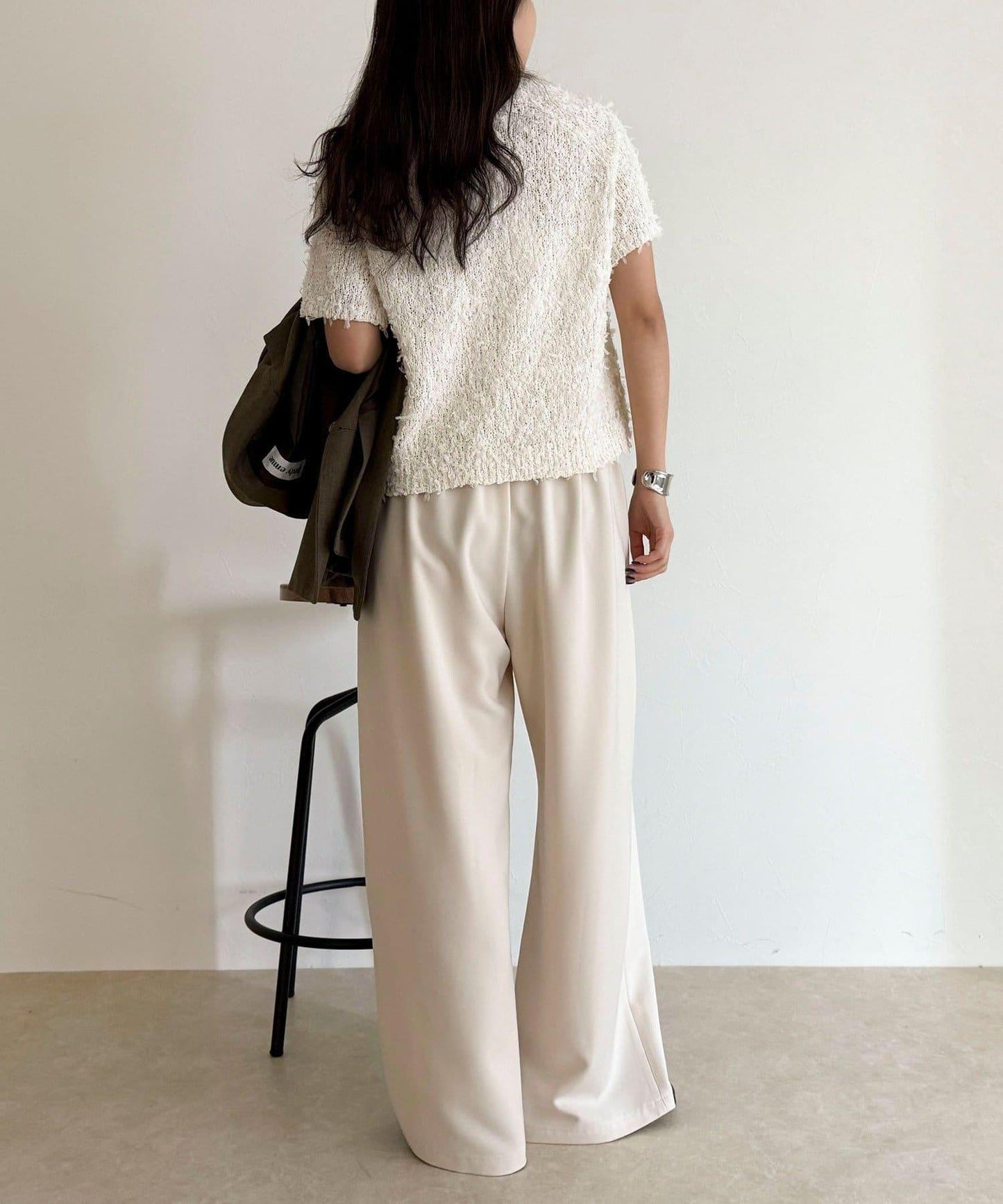 【回購率高！/有高個子尺碼】柔滑保暖直筒休閒褲