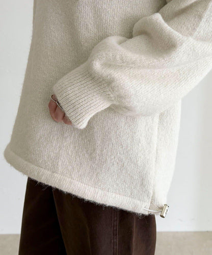 連帽針織套頭衫