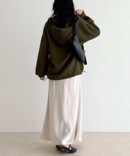 連帽針織套頭衫