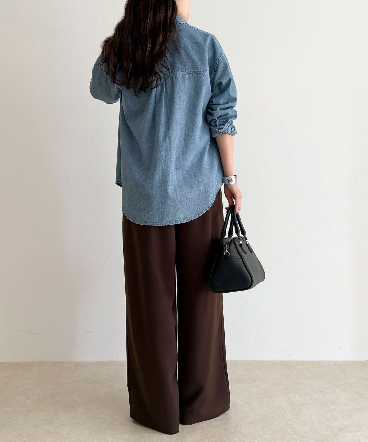 【回購率高！/有高個子尺碼】柔滑保暖直筒休閒褲