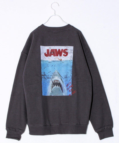 【E.T. & JAWS】男女同款復古風加絨衛衣