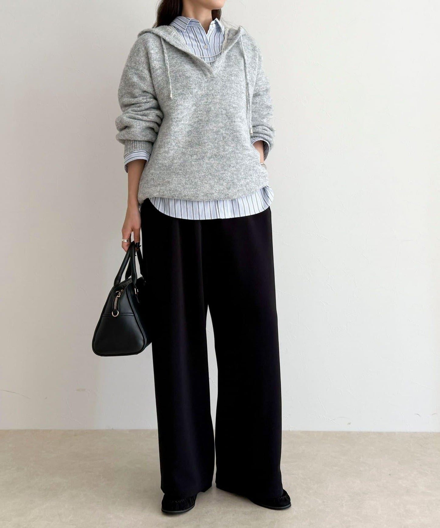 【回購率高！/有高個子尺碼】柔滑保暖直筒休閒褲