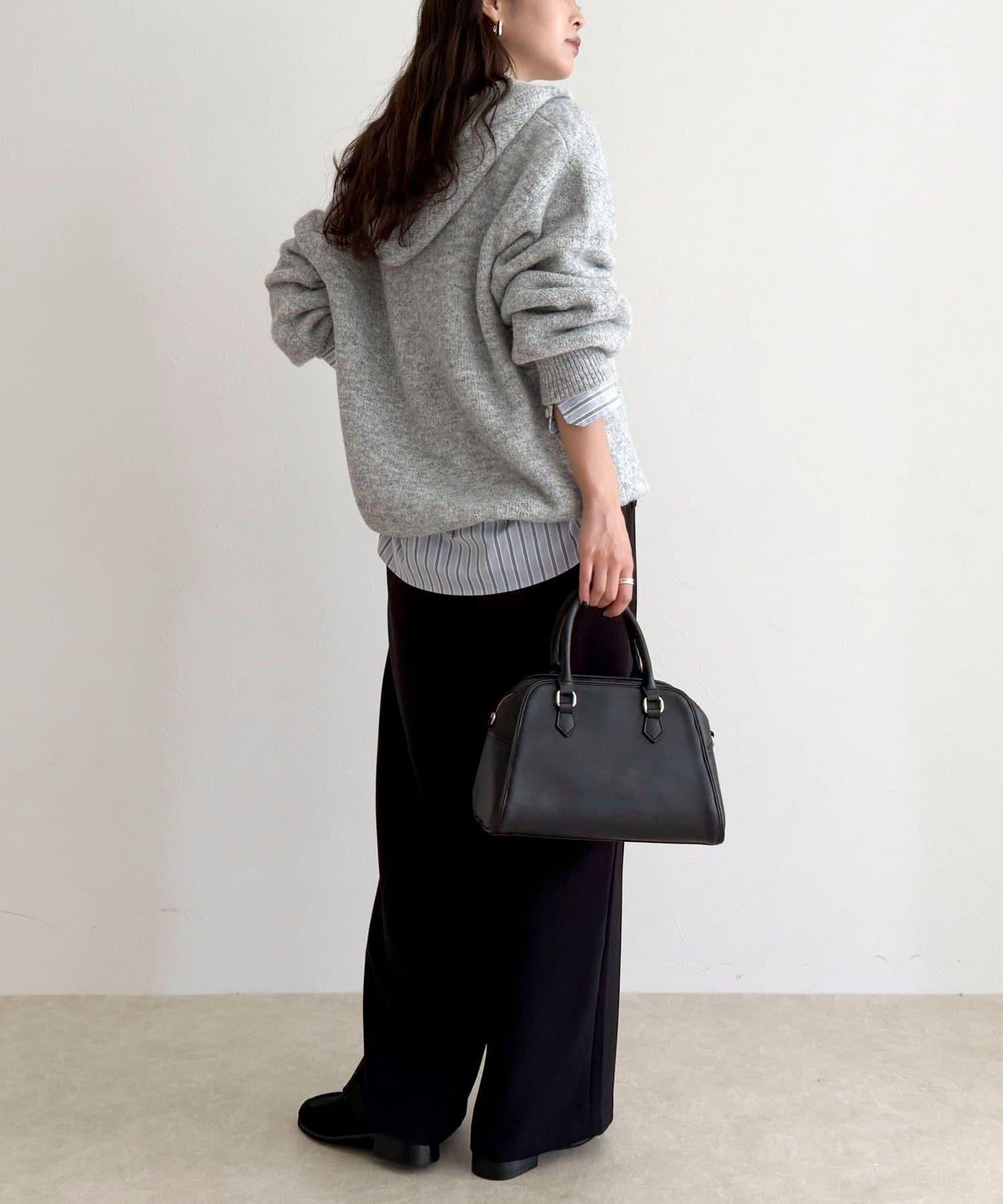 【回購率高！/有高個子尺碼】柔滑保暖直筒休閒褲