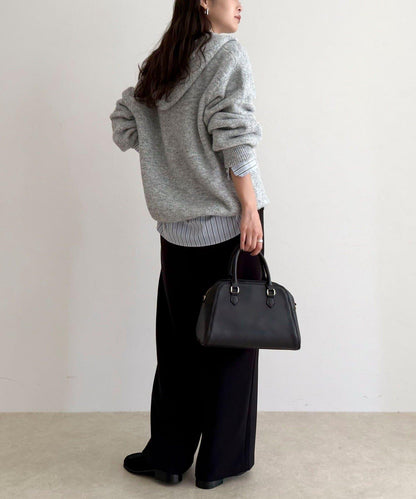 連帽針織套頭衫