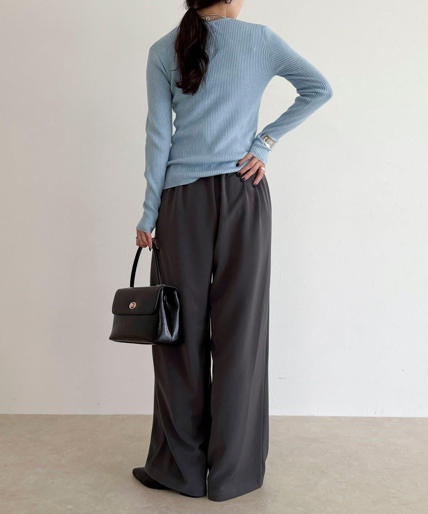 【回購率高！/有高個子尺碼】柔滑保暖直筒休閒褲