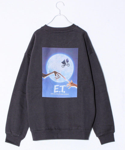 【E.T. & JAWS】男女同款復古風加絨衛衣