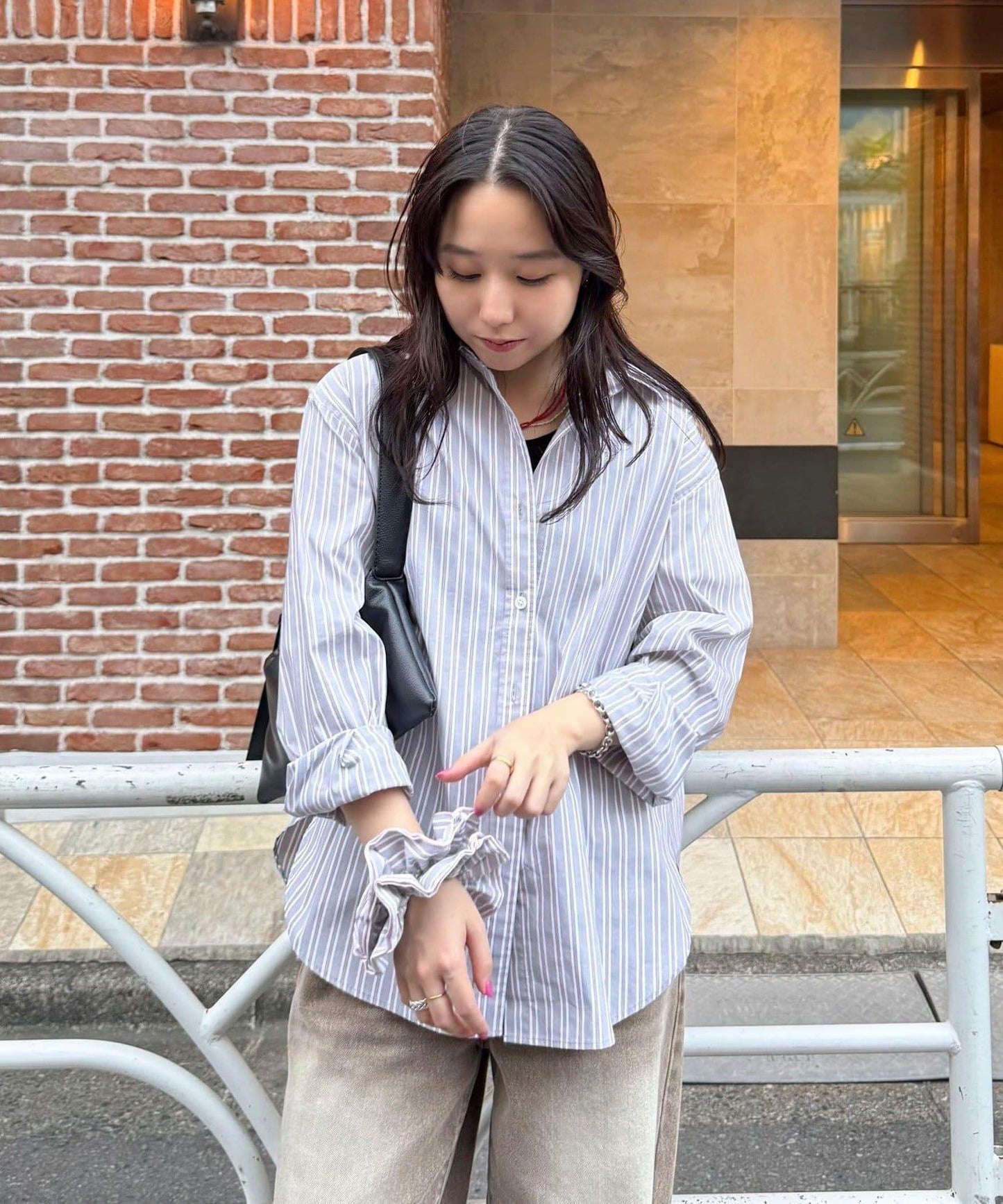 ストライプシュシュ