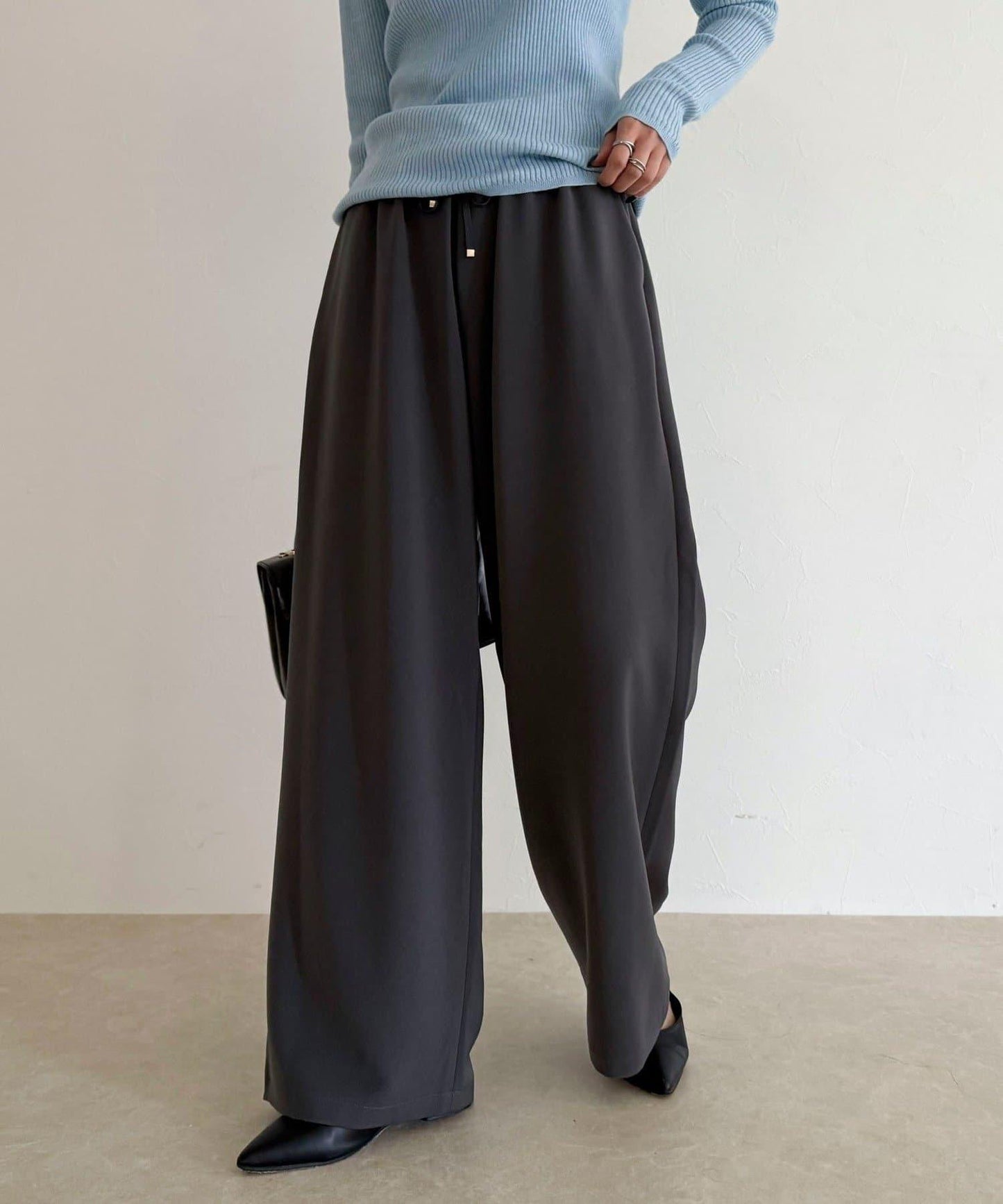 【回購率高！/有高個子尺碼】柔滑保暖直筒休閒褲