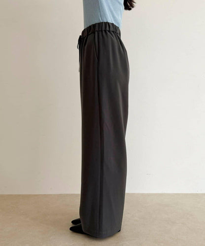 【回購率高！/有高個子尺碼】柔滑保暖直筒休閒褲