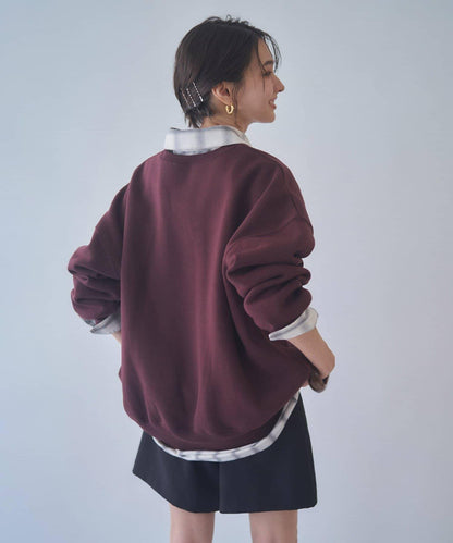 【NUNIFE / 長銷單品】金箔印花套頭衫