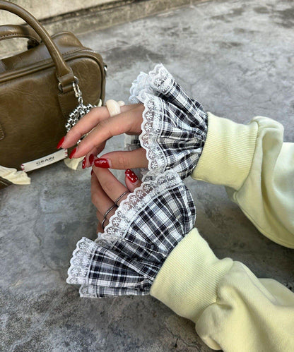 【Ciaopanic】多功能格紋可拆卸袖套