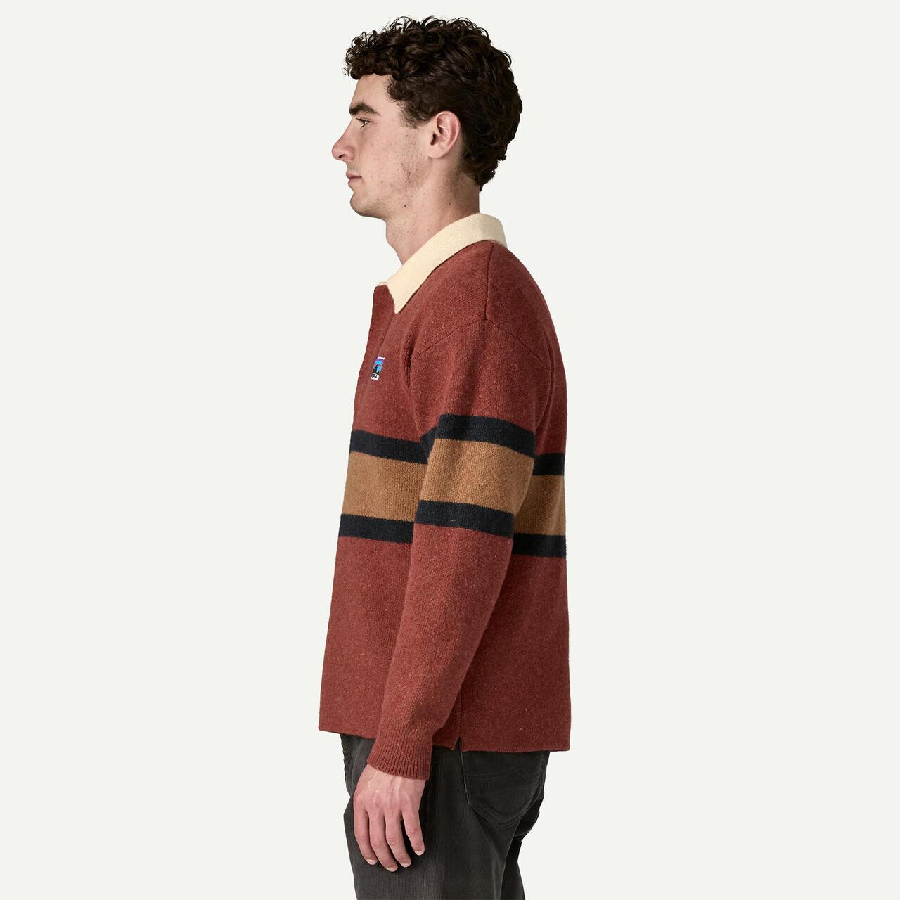 Patagonia/パタゴニア 再生羊毛混紡橄欖球毛衣