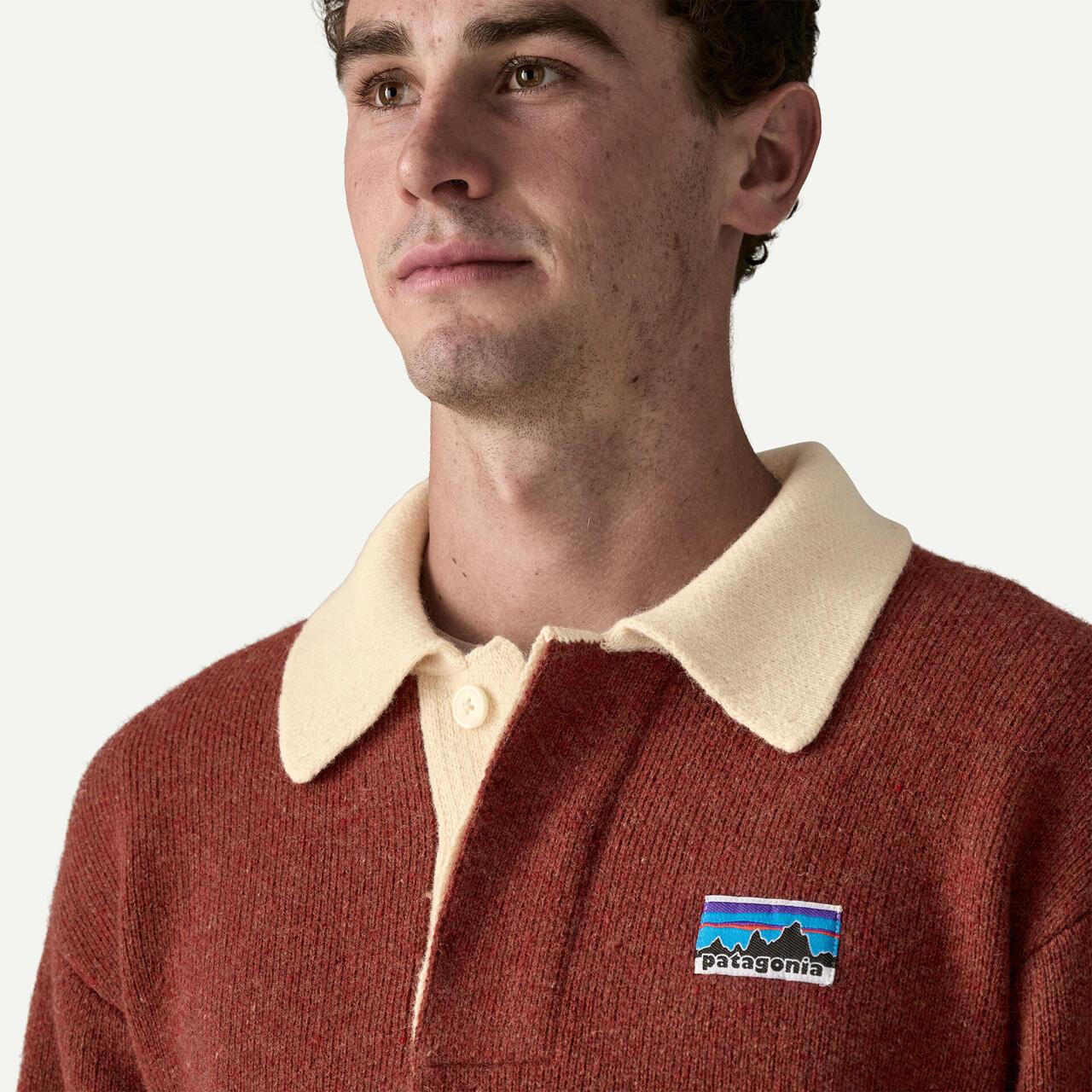 Patagonia/パタゴニア 再生羊毛混紡橄欖球毛衣