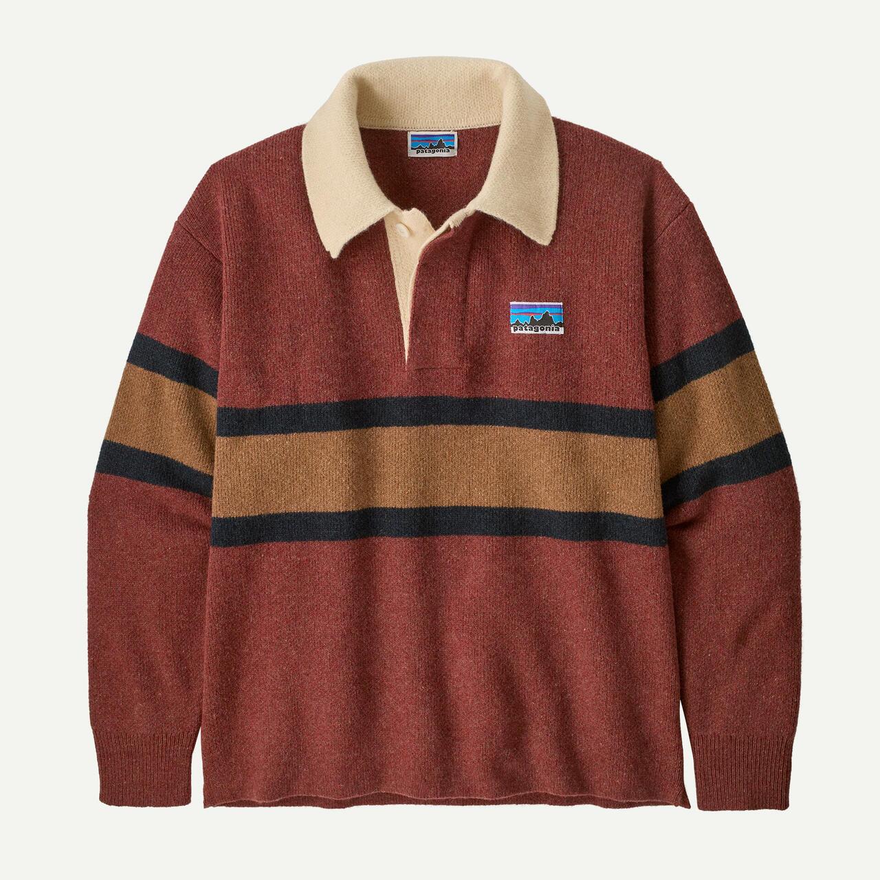 Patagonia/パタゴニア 再生羊毛混紡橄欖球毛衣
