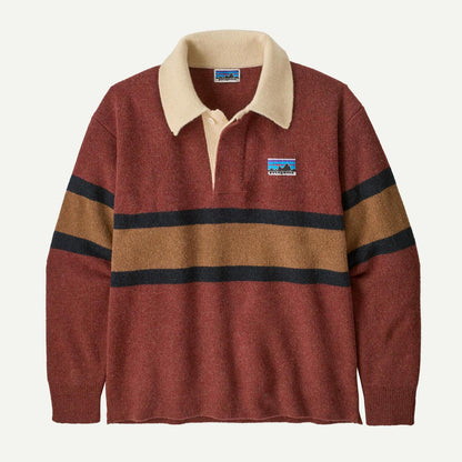 Patagonia/パタゴニア 再生羊毛混紡橄欖球毛衣