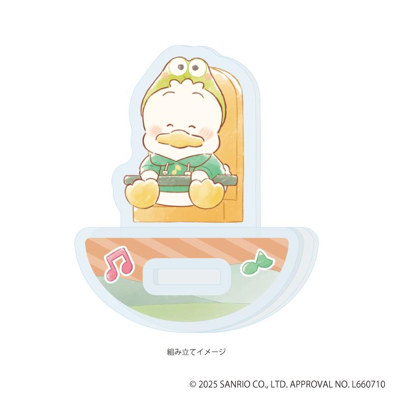 はぴだんぶい 搖擺亞克力立牌30/鴨丸（GraffArt插畫）