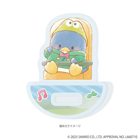 はぴだんぶい 搖擺亞克力立牌27/大耳鴨（GraffArt插畫）