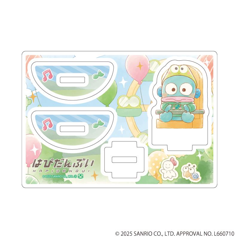 はぴだんぶい 搖擺亞克力立牌29/漢堡魚（GraffArt插畫）