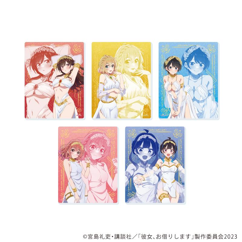 《租借女友》亞克力卡片22/女神版A全套（共5種）（新繪插畫）【BOX/5個裝】