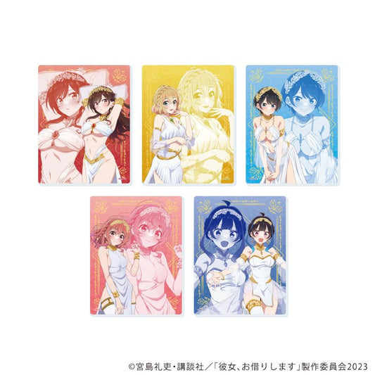 《租借女友》亞克力卡片22/女神版A全套（共5種）（新繪插畫）【BOX/5個裝】