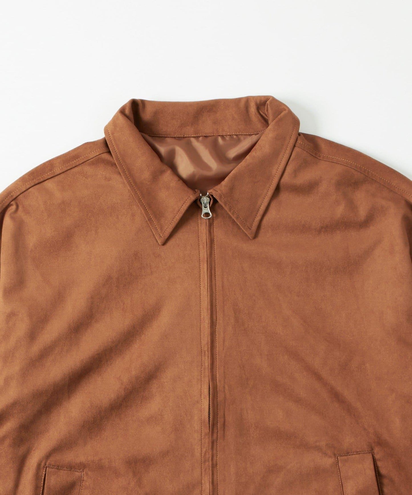 【WHO'S WHO gallery】仿麂皮寬鬆夾克