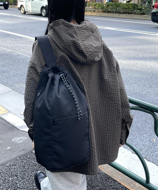 【AW】防潑水軟質尼龍單肩包