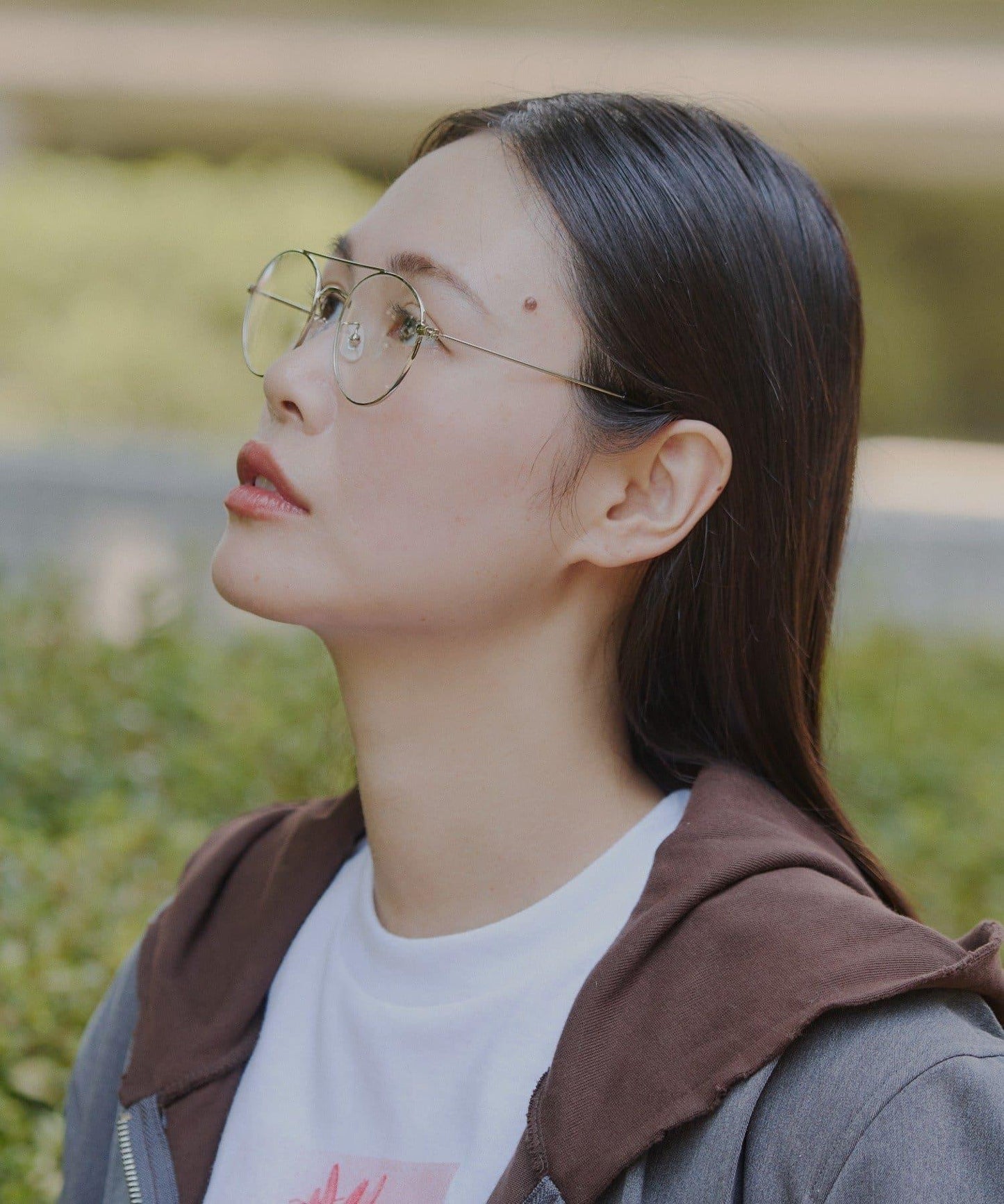 【WHIMSIC/長臉型/倒三角臉型】雙梁太陽鏡