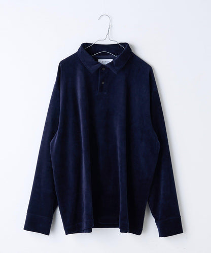 【WHIMSIC】天鵝絨POLO衫