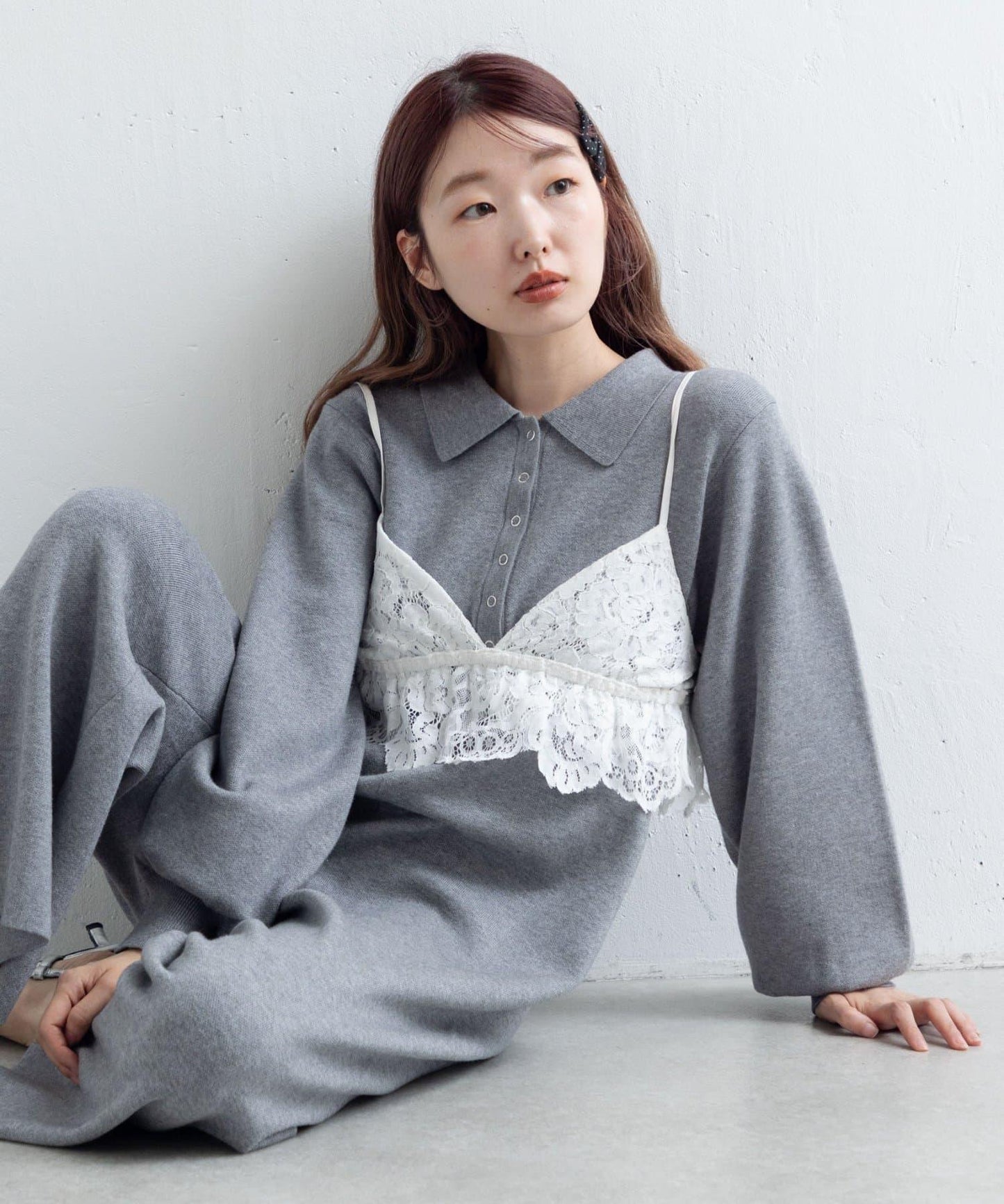 【Kastane】針織連體褲