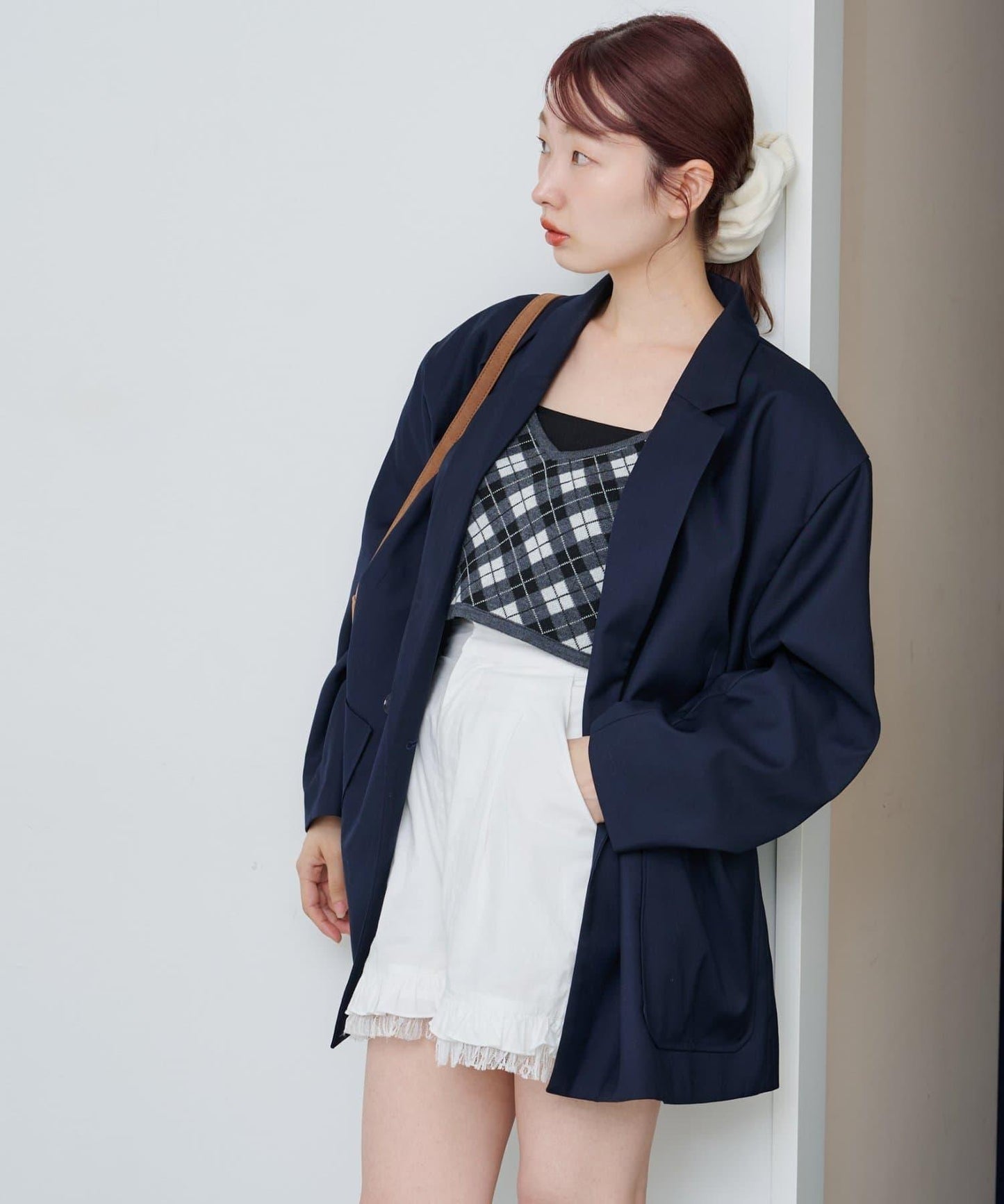 【Kastane】提花針織背心