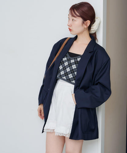 【Kastane】提花針織背心