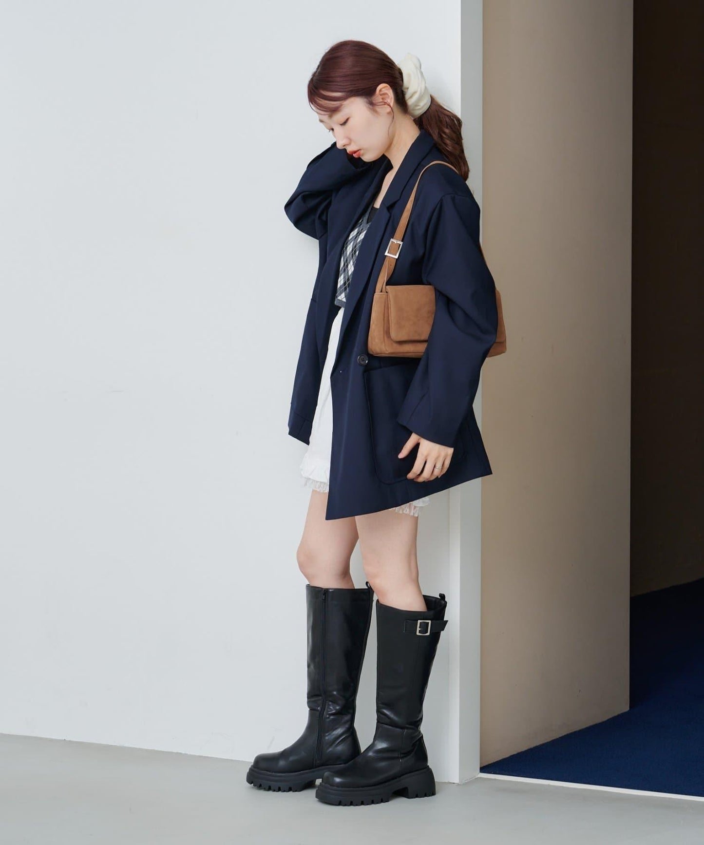 【Kastane】提花針織背心