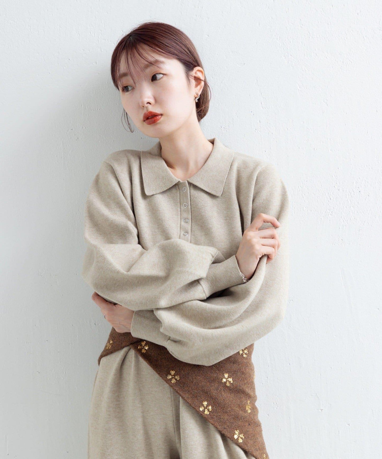 【Kastane】針織連體褲