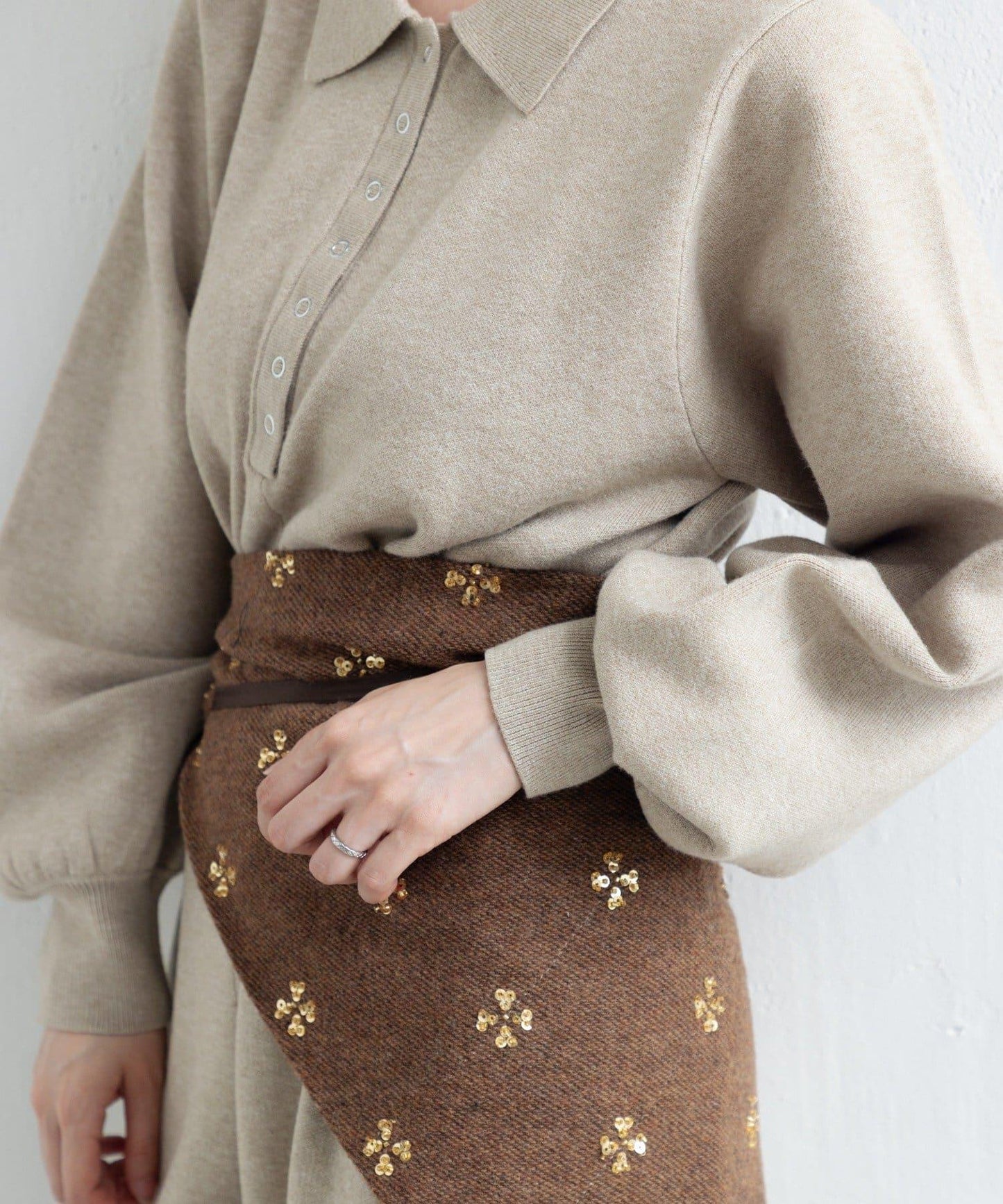 【Kastane】針織連體褲