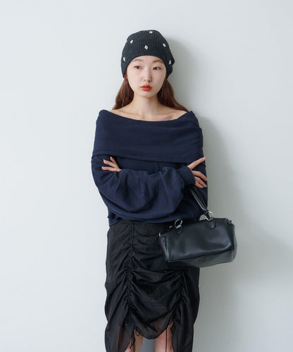 【Kastane】透視褶皺半身裙