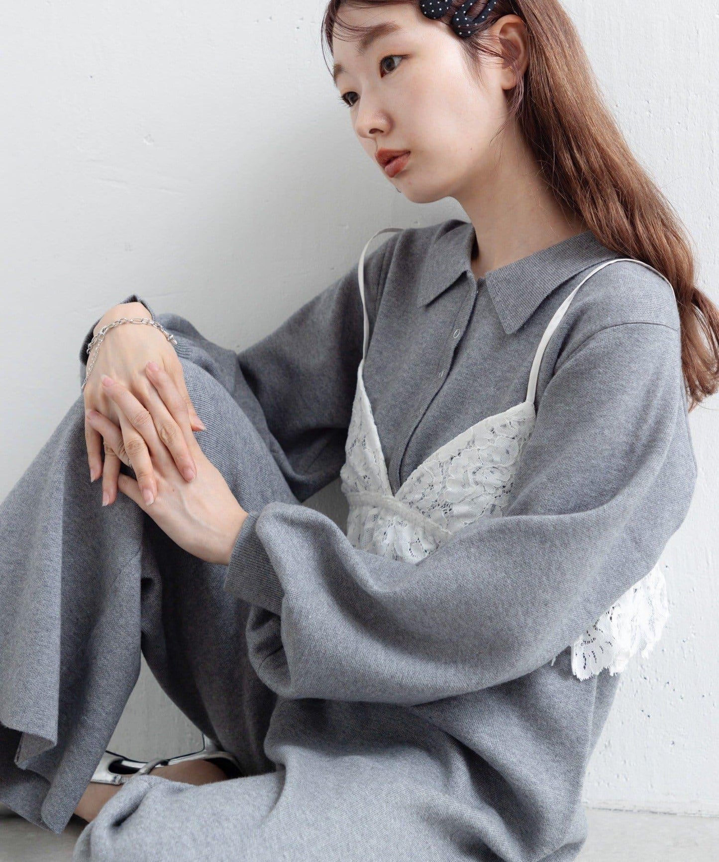 【Kastane】針織連體褲