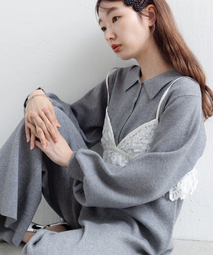 【Kastane】針織連體褲